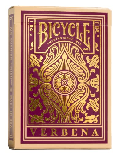 Bicycle Verbena Premium Spielkarten, Goldfolie, 1 Deck von Bicycle