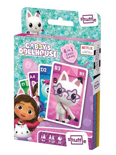 Cartamundi Gabby's Dollhouse - Quartett 4 in 1 Cartamundi Gabby's Dollhouse - Quartett 4 in 1 von Shuffle