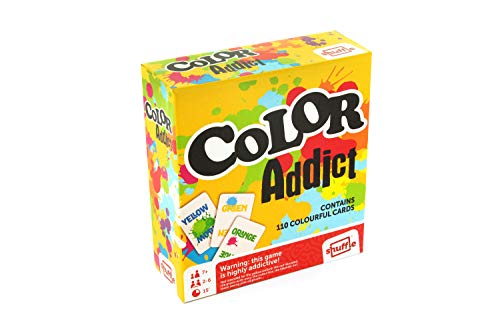 Cartamundi Color Addict Card Game Box Cartamundi 108441927 Color Addict Kartenspiel (Englische Version) Mehrfarbig von Droles de Jeux