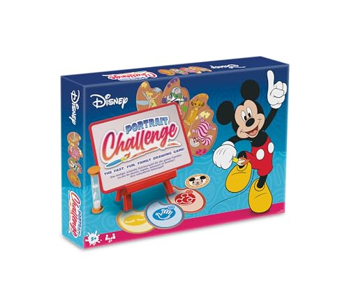Disney Portrait Challenge - Das lustige kreative Zeichenspiel für die ganze Familie! von Shuffle