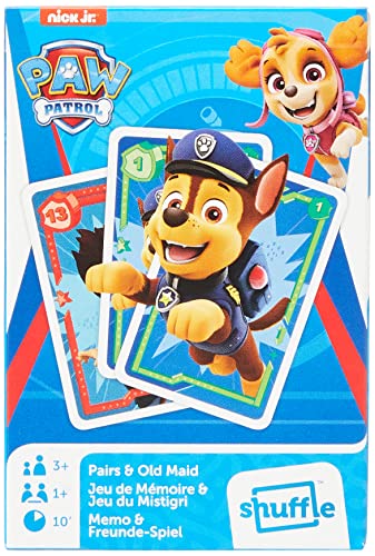 Cartamundi Paw Patrol Paare und Old Maid Spielkarten, 1 Deck Cartamundi Paw Patrol Paare und Old Maid Spielkarten, 1 Deck von Shuffle