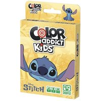 Color Addict Kids - Disney Stitch - Kartenspiele für Kinder (Mau Mau, Quartett, Memo & Schnipp Schnapp) von Cartamundi