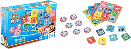 PAW Patrol Gesellschaftsspiel Bingo-Lotterie für Kinder Shuffle von Cartamundi