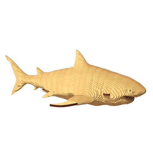3D Puzzle-Set CARTONIC - Hai - 3D-Puzzle aus Karton - Der Karton verwandelt Sich in eine Relief-Figur Haifisch - Alter 14+ - 85 Teile Karton 3D-Puzzle 3D Puzzle-Set CARTONIC - Hai - 3D-Puzzle aus Karton - Der Karton verwandelt Sich in eine Relief-Figur Haifisch - Alter 14+ - 85 Teile Karton 3D-Puzzle von Cartonic
