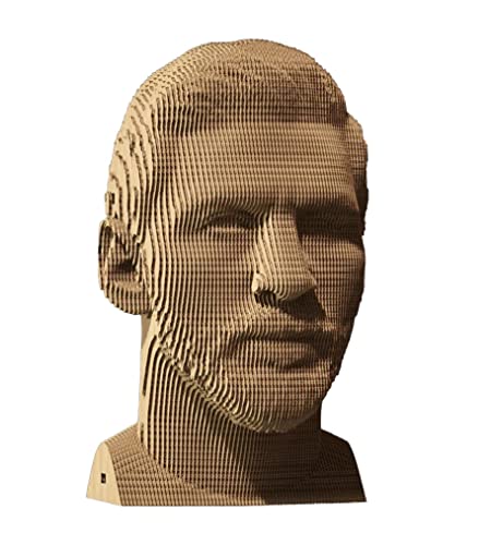3D-Puzzle aus Karton Skulptur Motiv: Lionel Messi, Alter ab 14 Jahre, 103 Teile, ca. 18 cm H von CARTONIC
