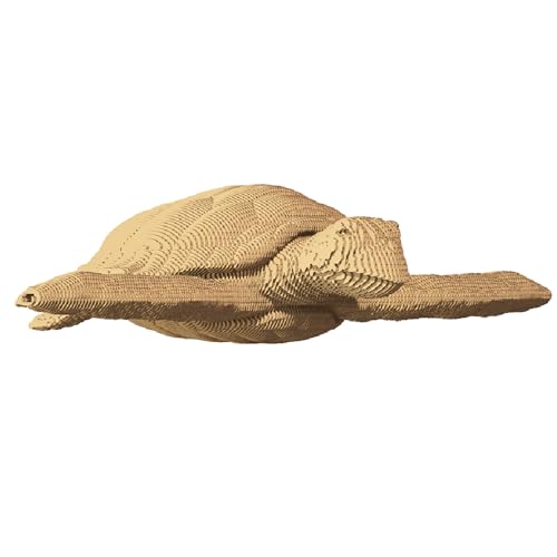 CARTONIC 3D-Puzzle-Set – Schildkröte – 3D-Puzzle aus Karton – Der Karton verwandelt sich in eine Figur in eine Relief – alle Altersgruppen – 240 Stück Cardboard 3D Jigsaw Puzzle CARTONIC 3D-Puzzle-Set – Schildkröte – 3D-Puzzle aus Karton – Der Karton verwandelt sich in eine Figur in eine Relief – alle Altersgruppen – 240 Stück Cardboard 3D Jigsaw Puzzle von Cartonic
