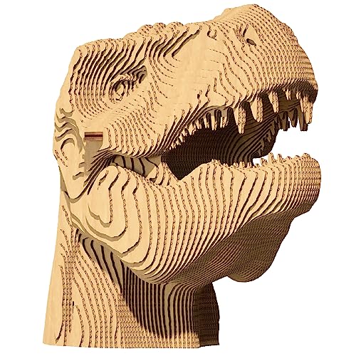CARTONIC 3D-Puzzle-Set – T-REX – 3D-Puzzle aus Karton – Der Karton verwandelt Sich in eine Figur in eine Relief – alle Altersgruppen – 72 Stück Cardboard 3D Jigsaw Puzzle… CARTONIC 3D-Puzzle-Set – T-REX – 3D-Puzzle aus Karton – Der Karton verwandelt Sich in eine Figur in eine Relief – alle Altersgruppen – 72 Stück Cardboard 3D Jigsaw Puzzle… von Cartonic