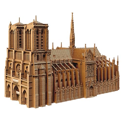 Cartonic 3D-Puzzle Notre-Dame – Paris – 165 Teile Karton 3D Jigsaw Puzzle – Erwachsene – Mittelstufe – 1 Stück – 26 x 1 cm Cartonic 3D-Puzzle Notre-Dame – Paris – 165 Teile Karton 3D Jigsaw Puzzle – Erwachsene – Mittelstufe – 1 Stück – 26 x 1 cm von Cartonic