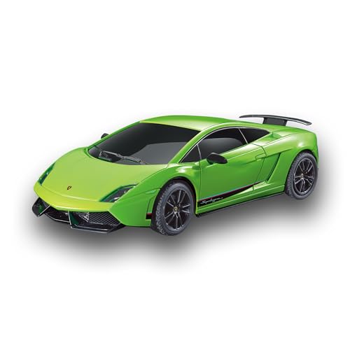 Cartronic RC Fahrzeug Lamborghini Gallardo Superleggera - ferngesteuertes Auto - Spielzeug-PKW 1:24 - Grün - Remote Control car für Kinder ab 8 Jahren von Cartronic