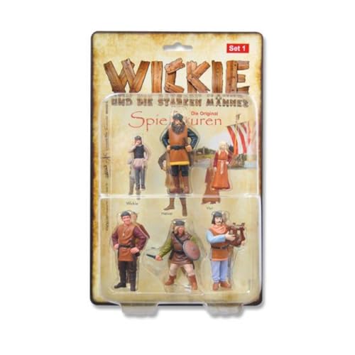 Cartronic Wickie und die starken Männer Figuren, ca. 5,5-8,5 cm I Spielfiguren-Set I Spielzeug ab 4 Jahren von Cartronic