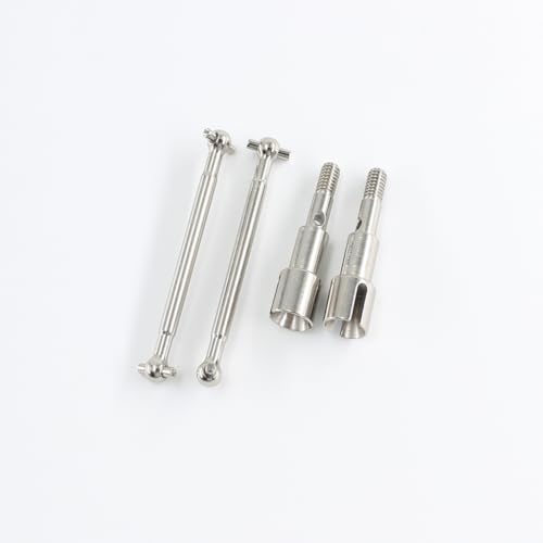 1 Paar Metall Hinterradantriebswelle RC Ersatzteile für 1/18 SCY 18101PRO 18103PRO RC Car von Caruner