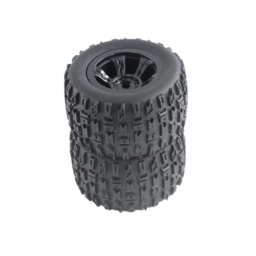 2 Stück Gummi-Reifenrad RC Ersatzteile für 1/18 SCY 18101 18101PRO RC Auto 2 Stück Gummi-Reifenrad RC Ersatzteile für 1/18 SCY 18101 18101PRO RC Auto von Caruner
