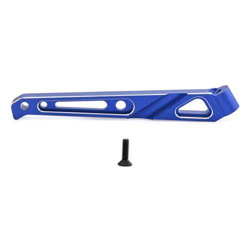 Aluminium-Heckstütze, RC, verbesserte Teile für ARRMA 1/8 6S Typhon Senton RC Auto (blau) von Caruner
