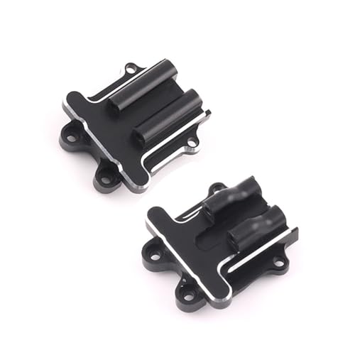 Aluminium-Kappenabdeckung vorne und hinten, RC, verbesserte Teile für ARRMA 1/14 Mojave GROM Brushless Brushed RC Car (schwarz) von Caruner