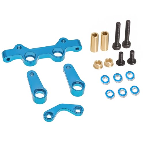 Aluminium-Lenkbaugruppe RC verbesserte Teile für Tamiya 1/10 Fighter NXGEN DT04 RC Auto von Caruner