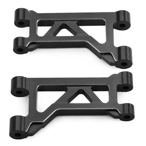 Aluminium-Querlenker, vorne, oben, für Traxxas Mini Maxx Monster Truck-107154-1 RC Auto (schwarz) von Caruner