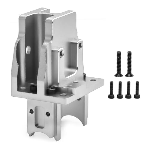 Aluminium-Zentraldifferentialkappe, RC, verbesserte Teile für ARRMA 1/8 KRATON 6S EXB 4X4 RTR bürstenloser Speed Truck-ARA8708 V6 RC Auto (Silber) von Caruner