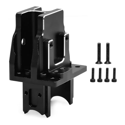 Aluminium-Zentraldifferentialkappe, RC, verbesserte Teile für ARRMA 1/8 KRATON 6S EXB 4X4 RTR bürstenloser Speed Truck-ARA8708 V6 RC Auto (schwarz) von Caruner