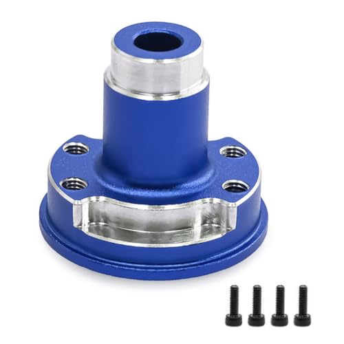 Aluminium gerade Welle #8379 RC verbesserte Teile für TRAXXAS 1/10 4-TEC Drift Ford Mustang Hinterradantrieb ON-Road Drift RC CAR-105237-4 (blau) von Caruner