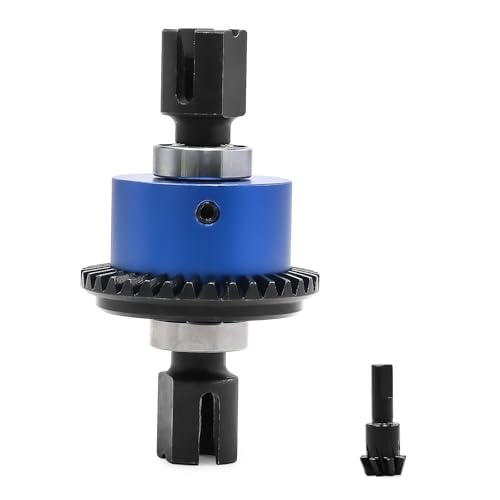 Differentialgetriebe aus Aluminium und Stahl, 35T/8T, RC, verbesserte Teile für ARRMA 1/8 KRATON V5 V6 1/7 BIGROCK Mojave EXB ARA310990 RC Auto, Blau von Caruner