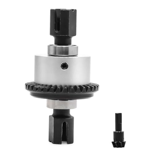 Differentialgetriebe aus Aluminium und Stahl, 35T/8T, RC, verbesserte Teile für ARRMA 1/8 KRATON V5 V6 1/7 BIGROCK Mojave EXB ARA310990 RC Car (Silber) von Caruner