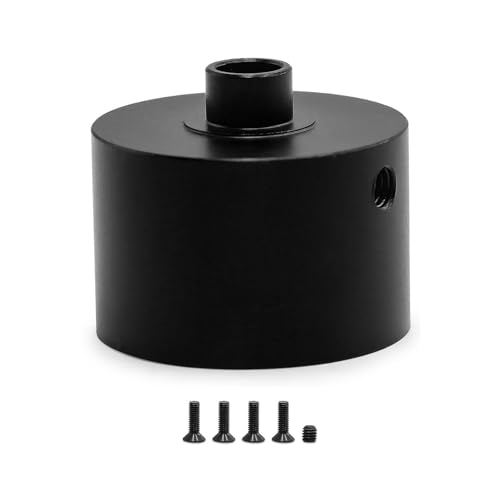 Differentialschalen-Abdeckung aus Aluminium, 29 mm, verbesserte Teile für ARRMA 1/8 Kraton Mojve Outcast V6 EXB ARA310983 RC Car (schwarz) von Caruner