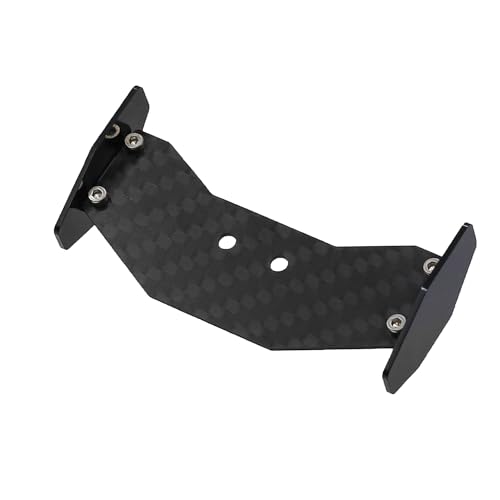 Kohlefaser + Aluminium Heckflügel RC verbesserte Teile für LOSI 1/24 Micro-B 2WD Buggy RC Auto Kohlefaser + Aluminium Heckflügel RC verbesserte Teile für LOSI 1/24 Micro-B 2WD Buggy RC Auto von Caruner
