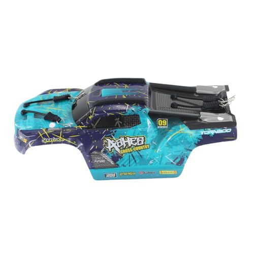 Kunststoff RC Car Shell Cover RC Ersatzteile für 1/18 SCY 18101 RC Car (Blau) von Caruner