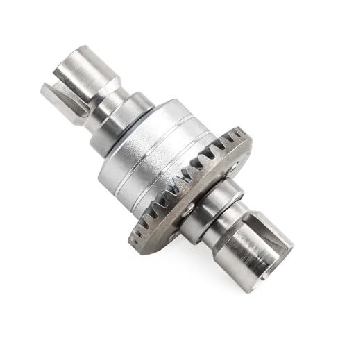 Metal 30T Differential Gear Diff Gear RC Upgraded Parts for MJX 1/14 14301 14302 14303 1/16 16207 16208 16209 16210 H16V3 RC Car (Silber) von Caruner