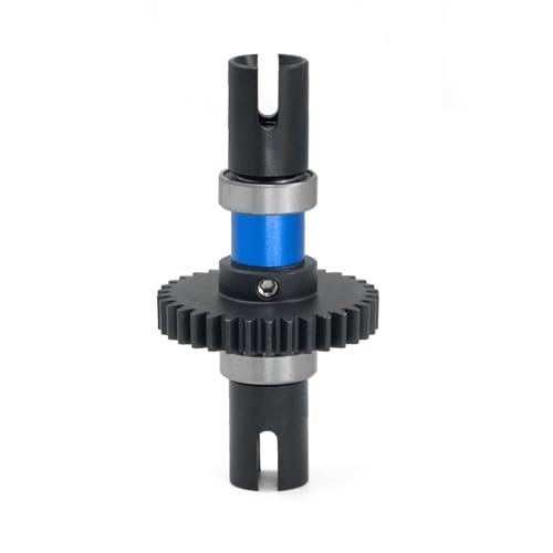 Metal 34T Straight Shaft Assembly RC Upgraded Parts for ARRMA 1/8 6S Outcast KRATON Typhon Notorious 1/7 Big Rock Infraction Limitless Mojave RC Car (Blue) von Caruner