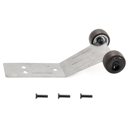 Metal RC Car Head Up Wheelie Bar RC DIY Parts for TRAXXAS Mini MAXX Monster TRUCK-107154-1 RC Car (Black) von Caruner