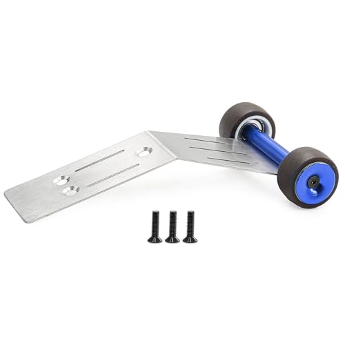 Metal RC Car Head Up Wheelie Bar RC DIY Parts for TRAXXAS Mini MAXX Monster TRUCK-107154-1 RC Car (Blue) von Caruner