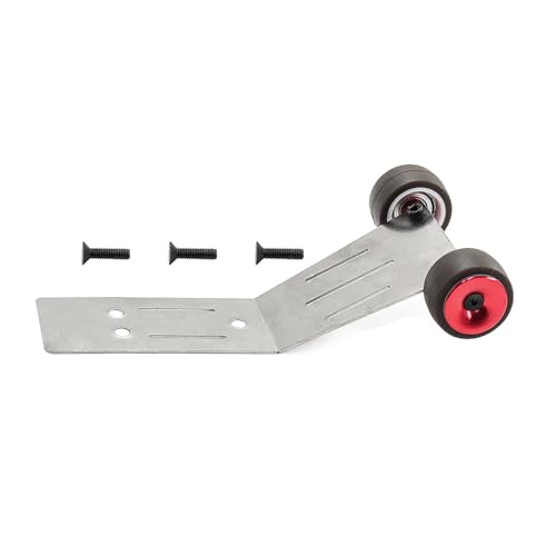 Metal RC Car Head Up Wheelie Bar RC DIY Parts for TRAXXAS Mini MAXX Monster TRUCK-107154-1 RC Car (Red) von Caruner