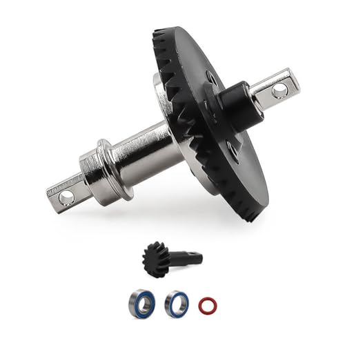 Metal Straight Axle Gear Gear RC Upgraded Parts for TRAXXAS 1/10 Slash 4WD Rustler Stampede XO-01 RC Car (Front Gear) von Caruner