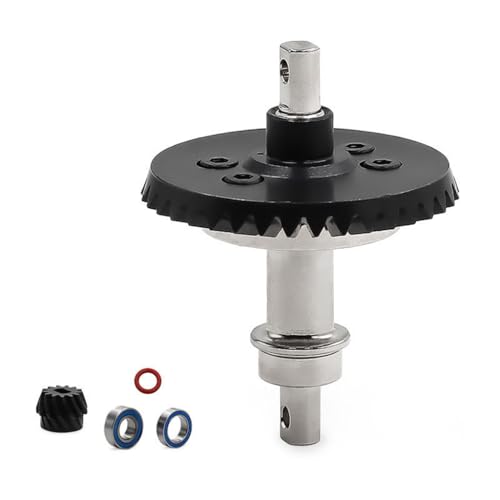 Metal Straight Axle Gear Gear RC Upgraded Parts for TRAXXAS 1/10 Slash 4WD Rustler Stampede XO-01 RC Car (Heckgetriebe) von Caruner