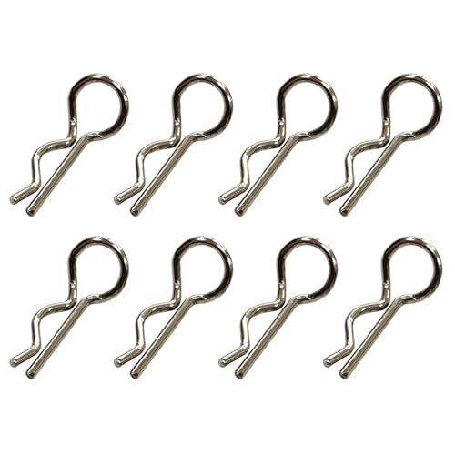R-Clip RC Ersatzteile aus Metall für SCY 16101 16102 16103 16201 16106 18101 18103 18101PRO 18103PRO 16301 16302 16303 16307 16307, 8 Stück 7PRO RC Car von Caruner