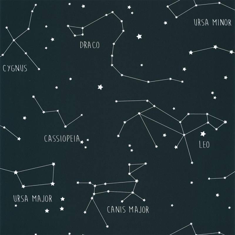 Caselio Tapete Our Planet Sternbilder Dunkelblau von Casadeco