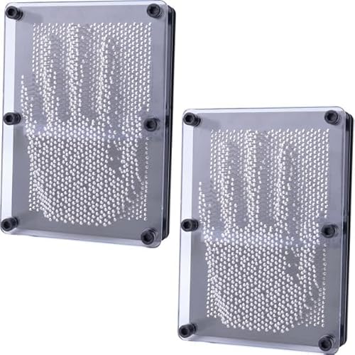 Casativo 2er-Set 3D Nagelbild, schwarz/Silber von Casativo