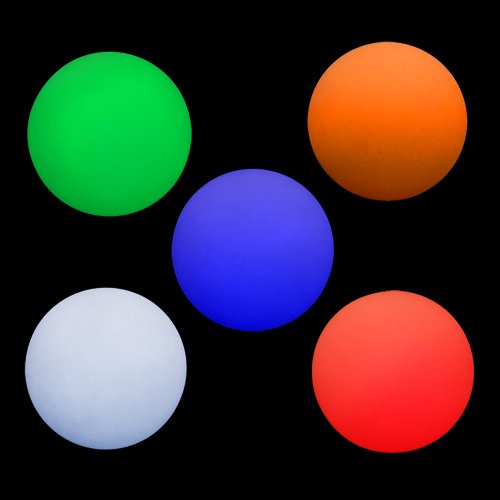 Cascade Juggling Pro LED-Jonglierbälle-Set, 70 mm, hochwertig, leuchtend, 3 Stück Cascade Juggling Pro LED-Jonglierbälle-Set, 70 mm, hochwertig, leuchtend, 3 Stück von Cascade Juggling