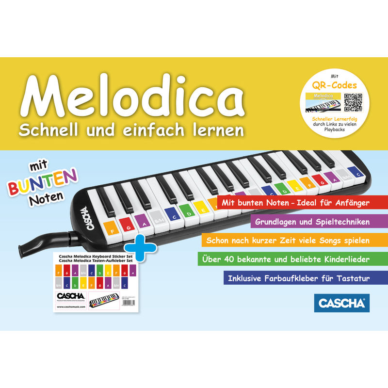 Melodica - Schnell und einfach lernen, m. Audio-CD von Cascha Verlag