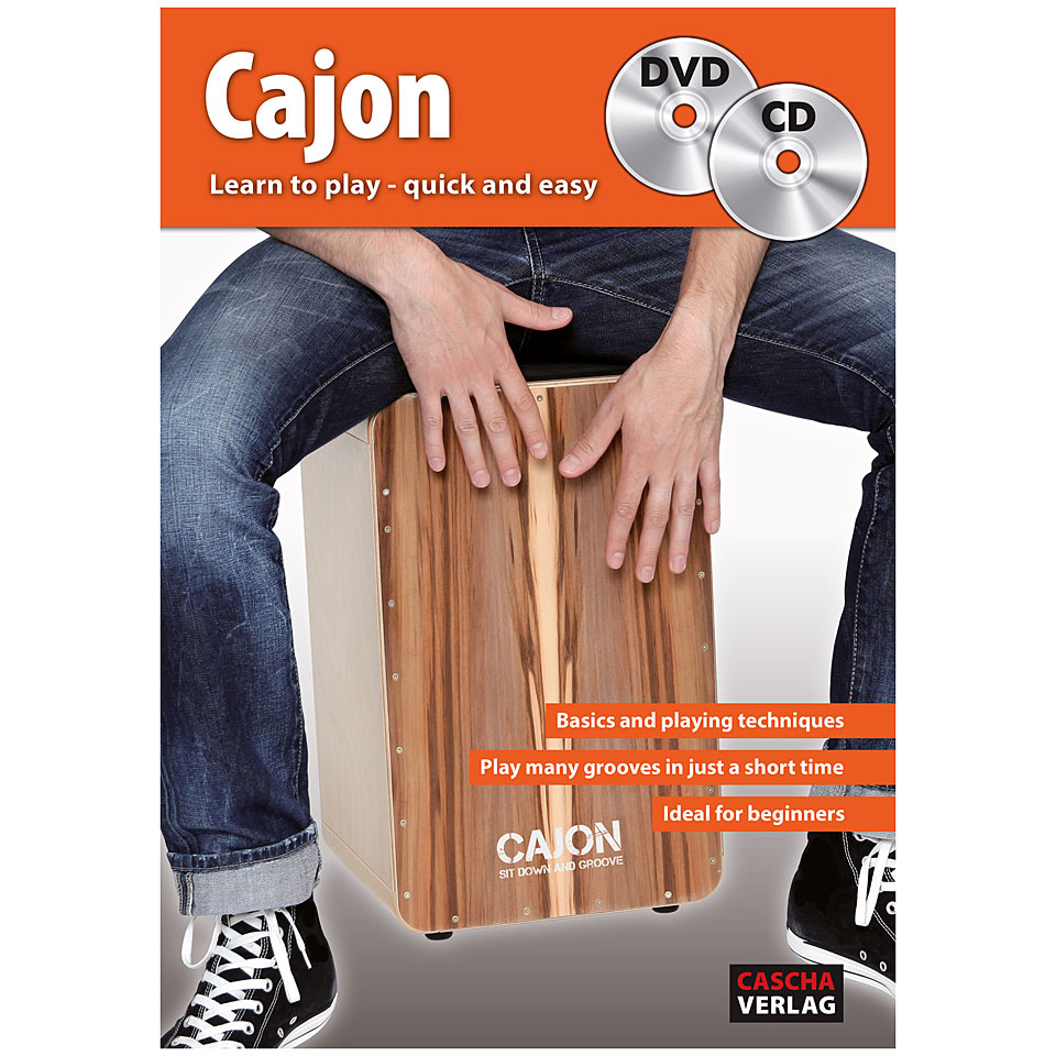 Cascha Cajon - Learn to play quick and easy Lehrbuch von Cascha