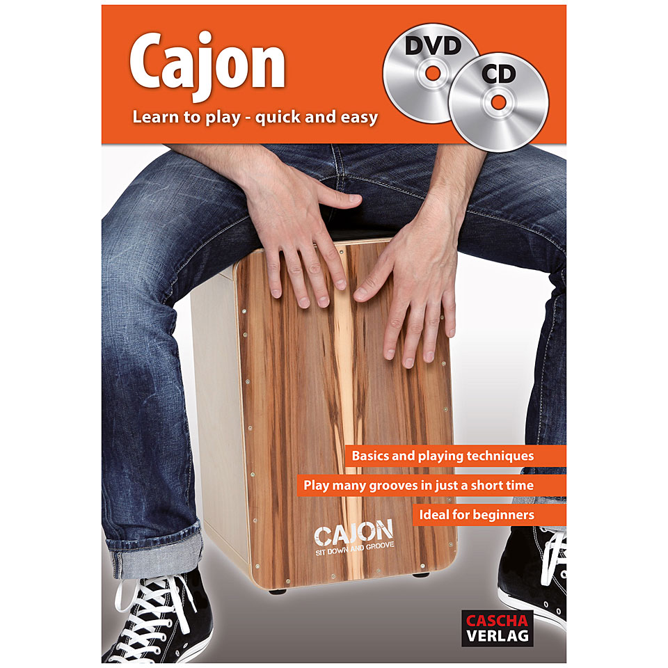 Cascha Cajon - Learn to play quick and easy Lehrbuch Cascha Cajon - Learn to play quick and easy Lehrbuch von Cascha