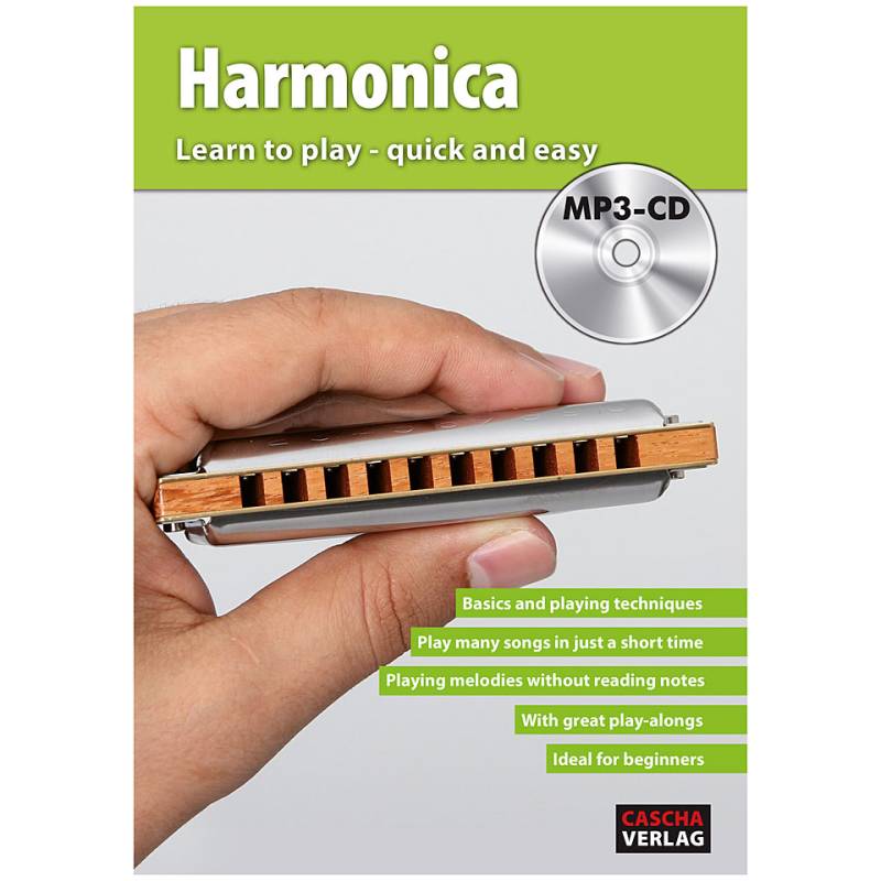 Cascha Harmonica - Learn to play quick and easy Lehrbuch von Cascha
