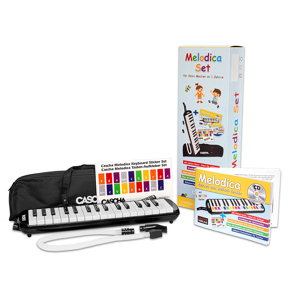 Cascha Melodica HH 2103 DE Set black Melodica von Cascha