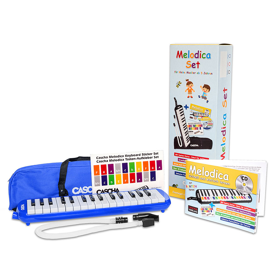 Cascha Melodica HH 2104 DE Set blue Melodica von Cascha