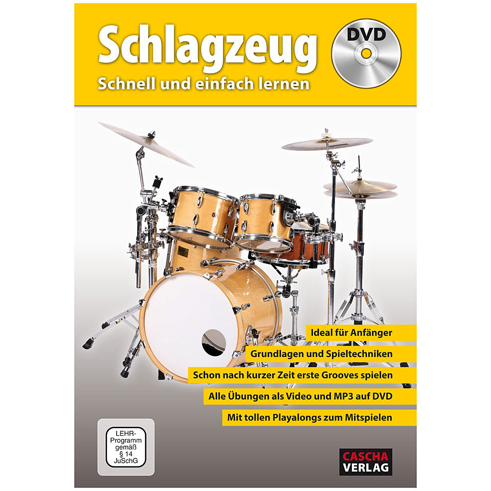 Cascha Schlagzeug - Schnell und einfach lernen Lehrbuch Cascha Schlagzeug - Schnell und einfach lernen Lehrbuch von Cascha