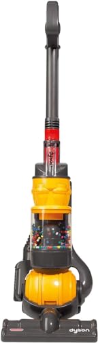 Casdon 64102 Dyson Ball Nachbildung im Miniformat für Kinder ab 3 Jahren | Mit Dreh-und Wendefunktion für realistischen Rollenspielspaß, Orange und Grau, Standard von Casdon