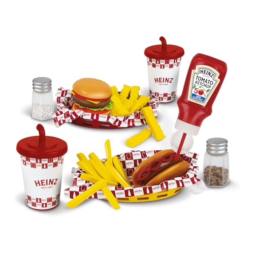 Casdon Heinz American Diner Set | Pretend Restaurant Spielset für Kinder ab 2 Jahren | Fördert Kreativität und fördert die Fantasie Casdon Heinz American Diner Set | Pretend Restaurant Spielset für Kinder ab 2 Jahren | Fördert Kreativität und fördert die Fantasie von Casdon