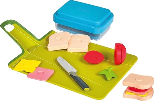 Casdon Joseph GoEat | Spielzeugset zur Zubereitung von Pausenbroten für Kinder ab 3 Jahre | Mit Pausenbrotdose und zerkleinerbaren Spiel-Lebensmitteln!, 75550 von Casdon