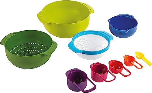 Casdon Joseph Joseph Nest 9 | Buntes Spielzeug-Lebensmittelzubereitungs-Set für Kinder ab 3 Jahren | inklusive 9 verschieden großen Utensilien Casdon Joseph Joseph Nest 9 | Buntes Spielzeug-Lebensmittelzubereitungs-Set für Kinder ab 3 Jahren | inklusive 9 verschieden großen Utensilien von Casdon